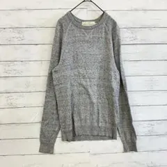 【H&M L.O.G.G】綿ニットセーター グレー XS 韓国系 春秋ストレッチ