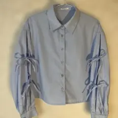 C.O.L.Z.A リボン付き長袖シャツ