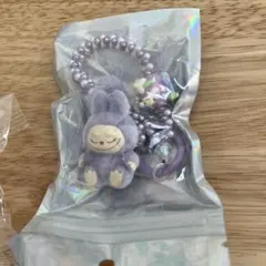 LABUBU ラブブ　キーホルダー　紫色