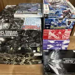 ガンプラ まとめ売り RG MGEX HG 6点セット - メルカリ