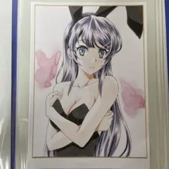 s109 『青春ブタ野郎』桜島麻衣のバニーガールイラスト　残り2点のうちの１枚