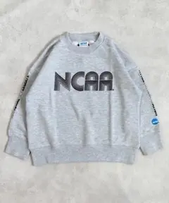 NCAA スポーツ プルオーバー 別注 袖プリントトレーナー　キッズ　150
