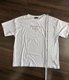 lovetoxicホワイト Tシャツ Mサイズ