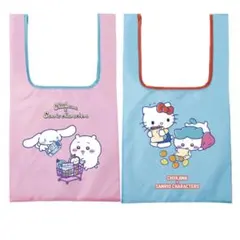ちいかわ サンリオキャラクターズ エコバッグ ちいかわ マイメロ ハチワレキティ