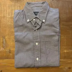 【美品】ニューヨーカー ボタンダウンシャツ Sサイズ チェック柄