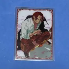 원피스 ILLUSTRATION WORKS クリアカード シャンクス