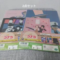 一番ラボ　名探偵コナン　F賞　三原色マジッククリアファイルセット
