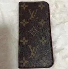 ルイヴィトン iPhone 8 ケース モノグラム ピンク 手帳型
