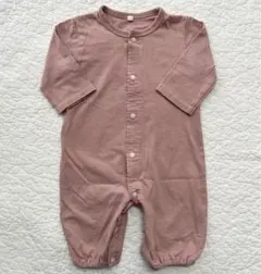 chil2 2wayオール ドレスオール カバーオール 長袖 ロンパース ピンク