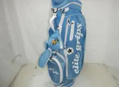 elite grips★エリートグリップ★9.5型★軽量★スタンド(BLUE)