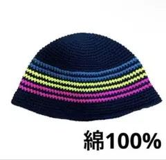 ☆完成品☆クラッシャーハット・バケットハット・ビーニー・クロシェハット ・y2k