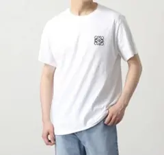 LOEWE ロエベ Tシャツ 刺繍 ロゴ アナグラム 白 Mのサムネイル