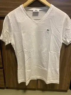 LACOSTE ラコステ Vネック Tシャツ ホワイト