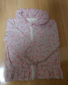 キムラタン　ビケットクラブ　ウィンドブレーカー　100cm　花柄　フード付き