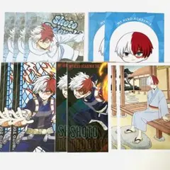 僕のヒーローアカデミア　ユアネクスト　浮世絵　東京タワー　ポストカード　轟焦凍