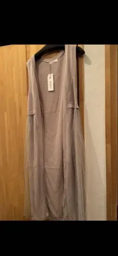 新品　radiate ジレ　ロングベスト　チュール