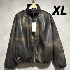 zara（ザラ）フェイクレザー フーデッド ジャケット - メルカリ