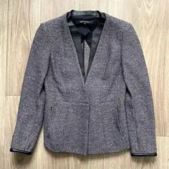 BERARDI ベラルディー レザー切り替え デザインジャケットのサムネイル