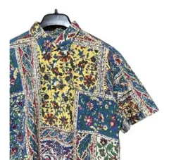 ポロ ラルフローレン 総柄シャツ ペイズリー柄 プルオーバー￼ シャツ L