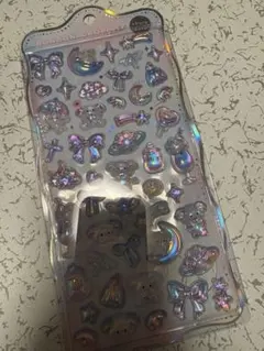 正規品　クーリア　ボンボンドロップシール　わんわんボンボン　オーロラ