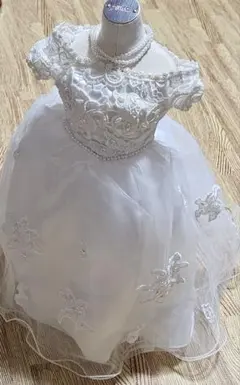 ウェディングドレスのミニトルソー