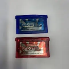 海*月様 ゲームボーイアドバンス ポケットモンスター ルビー・サファイア 2個セ