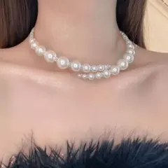 パールチョーカー うずまき 【24時間以内発送】