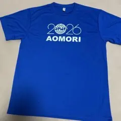 2026 AOMORI Tシャツ ブルー