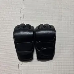 ブラックオープンフィンガーグローブ Mサイズ