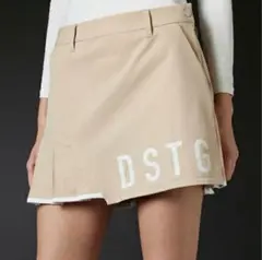 DESCENTE GOLF プリーツスカート ベージュ　デサント　S