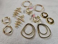 ゴールド金属パーツセット