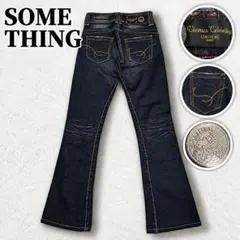 SOMETHING Vienus フレアデニム 25 ブーツカット 平成ギャル