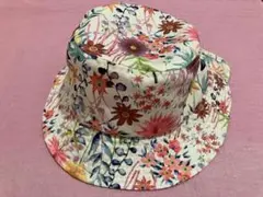 オーシャン　アンド　グラウンド　54cm キッズハット　花柄