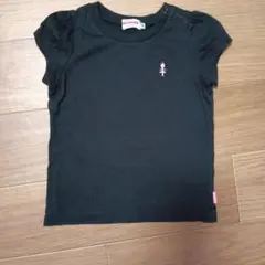 ミキハウス　リーナちゃん 半袖Tシャツ ブラック 90cmのサムネイル