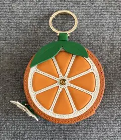 Kate Spade オレンジ キーホルダー
