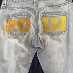 CO＆LU COCOLULU ストレートデニム ジーンズ レディース26サイズ