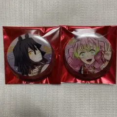 小芭内　蜜璃　缶バッジ　午年イベント　☆ 鬼滅の刃