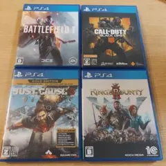 PS4 ソフト 4本まとめ売りセット