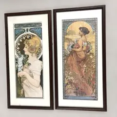 アルフォンス・ミュシャ 原故郷のスラヴ民族 額装品 - メルカリ