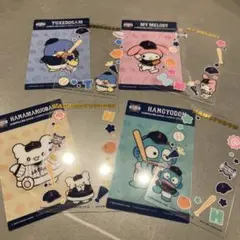 野球 WBC 侍ジャパン サンリオ くじ クリアカードセット カード