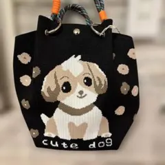 D.KELLY ♡ニット パラコードバック ♡新品未使用 タグ付き