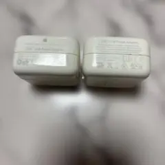 【Apple純正】10W USB 電源アダプタ 型番：A1357➕他12wUSB