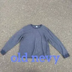 OLD NAVY 90's 長袖カットソー XXL ネイビー/ストライプ