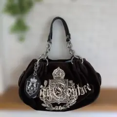 美品♥Juicy Coutureジューシクチュール ベロア トート、ショルダーのサムネイル