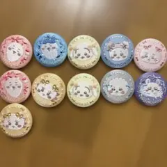 ちいかわ刺繍缶バッチ
