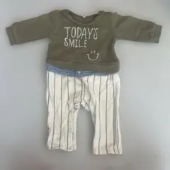 petit main 80ロンパース・カバーオール