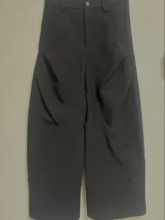 BAOVICTO 23SS 変形ワイドパンツ　ブラック　サイズ1