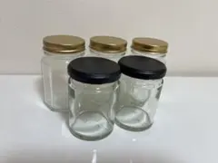 空き瓶 5本セット 八角形ガラス瓶