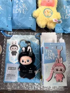 【R】ラブブ ぬいぐるみ イニシャル PIN FOR LOVE 正規品