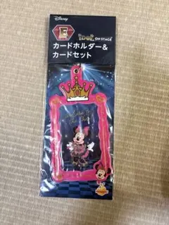 ディズニー　ハッピーくじ　IDOL E賞　カードホルダー ミニー